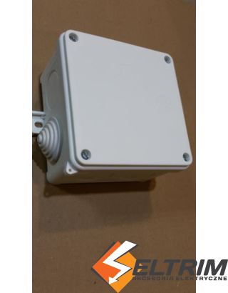 Pu15 PUSZKA HERMET IP55 80x80 SIMET biała pusta $