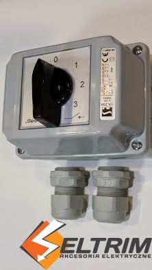 ŁUK 25A ŁK ELEKTROMET ŁĄCZNIK 0-1-2-3
