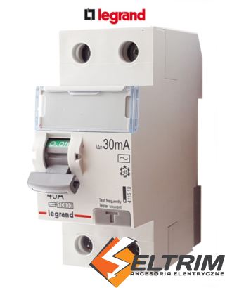 RP P302 TX 25A/30mA 1FAZ. WYŁ.RÓŻ-PRĄD PROMOC $@