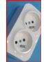 FORIX BIAŁY GNIAZDO PODW.2x2PZ 782419 $@