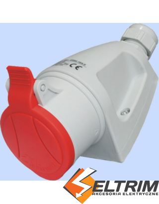 380GS GNIAZDO STAŁE 32A/4 380 MINI GSM ELEKTROM$@