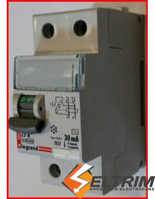 RP P312 B25A/30mA 1FAZ. WYŁ.RÓŻ-PRĄDOWY $