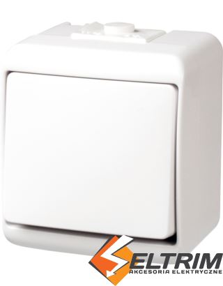 H- Karlik WHE-1 WYŁ.POJEDYŃCZY IP44 biał @ $