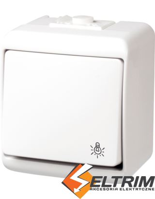 H- Karlik WHE-5 WYŁ.ŚWIATŁO IP44 biał