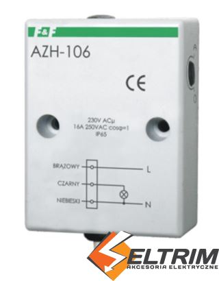 F WYŁĄCZNIK ZMIERZCHOWY AZH-106 16A 230V$