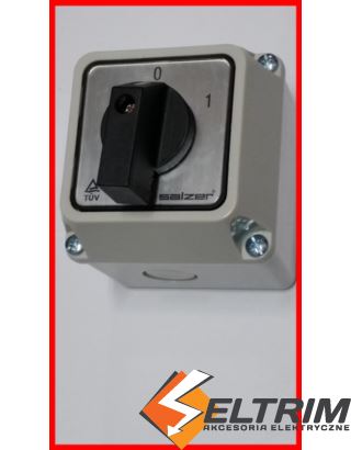 ŁUK 16A ADELID 0-1 W OBUDOWIE 3F ŁKA16/10/OB1 $