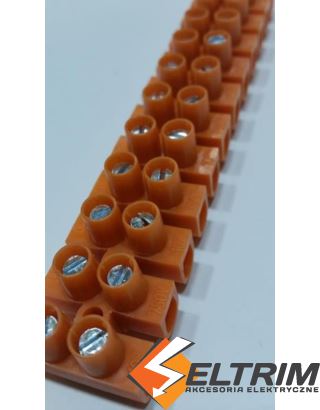 ZŁĄCZKA 12-TOR. 16MM pomarańcz LTF12-16 $