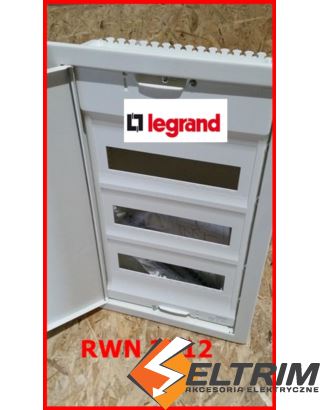 SKRZYNKA RWN 3x12 drzwi metal. LEGRAND 602433 @