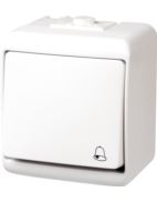 H- Karlik WHE-4 WYŁ.DZWONKOWY IP44 biał $@